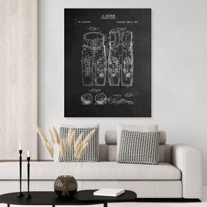 1928 Football Pants Patent Print