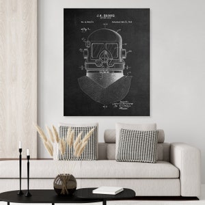 1945 Deep Sea Diving Helmet Patent Print