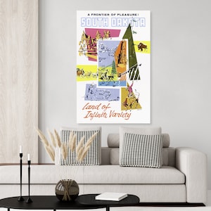 South Dakota Travel Poster