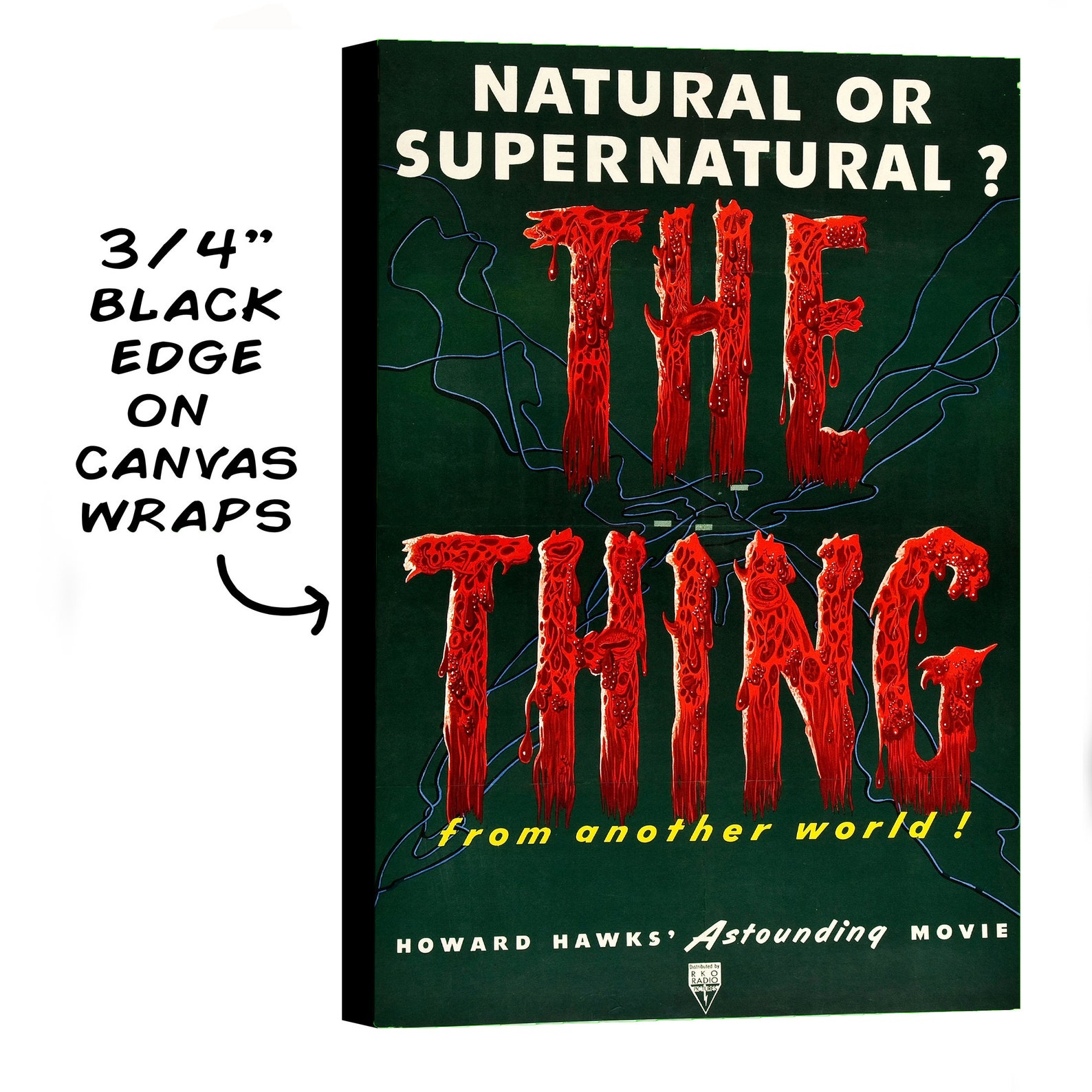 The Thing Movie Poster Etsy