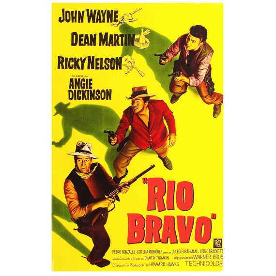 Rio Bravo Film Poster - Etsy.de