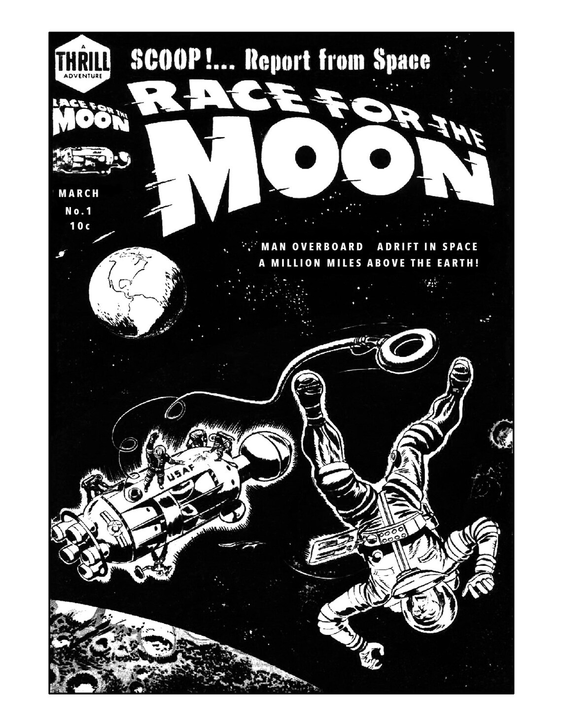 Printable Sci Fi Coloring Book Made From Vintage Science Etsy