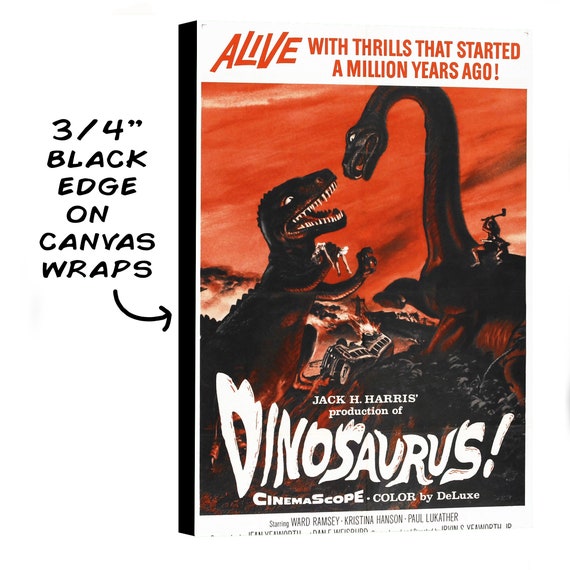 Cartel de la película de dinosaurios - Etsy España Cartel de la película de dinosaurios - Etsy España