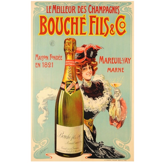 Пару постеров старой рекламы алкоголя. Иное Шампанское - 1 Пару постеров старой рекламы алкоголя. Иное Шампанское - 1 История,Алкоголь,Вино,Реклама