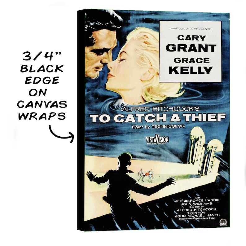 To Catch A Thief Movie Poster Art Collectibles Music Movie Posters Vadel Com