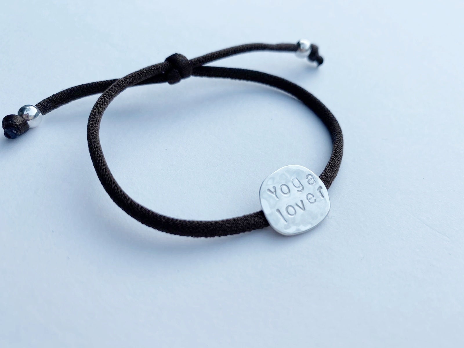 Silver elastic bracelet. Sterling silver bracelet. Silver and Etsy