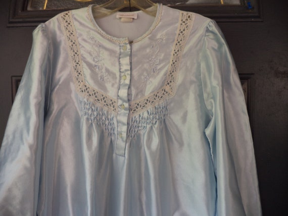 Satin Barbizon gown