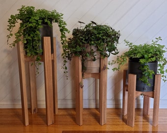 Plant Stand. Kaidan Design, Tasmanian Oak Plant Stand. Gift Idea. Home Decor