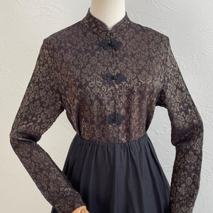 Vintage Asian Chinese Japanese qipao blouse | Authentic tradition blouse | Size S