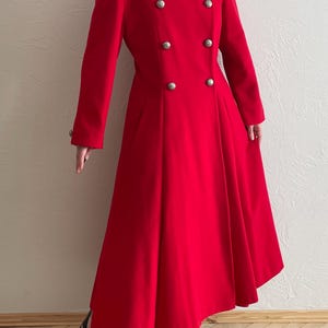Red Maxi Coat - Etsy