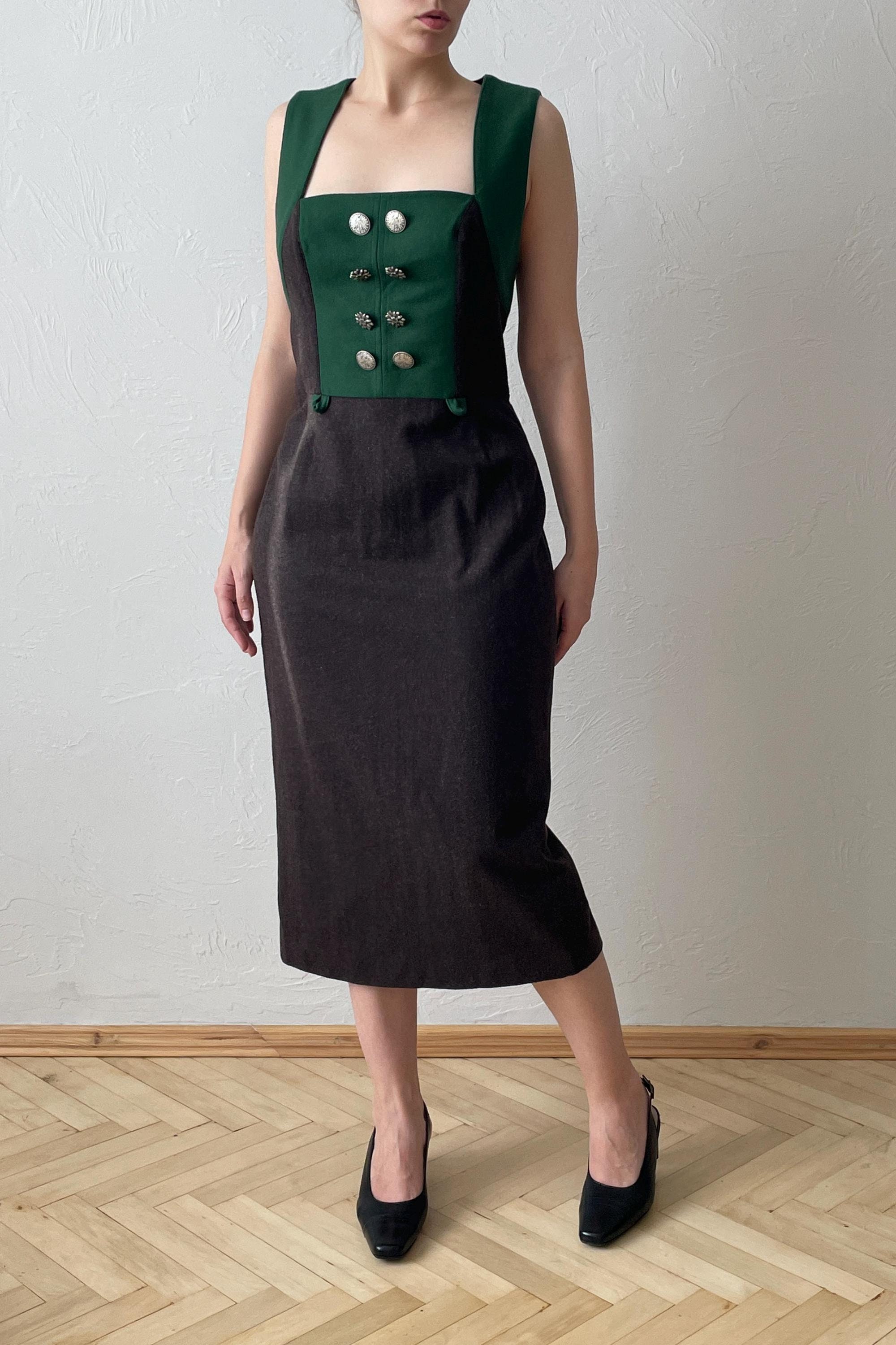 Woolen Midi Dress - Etsy