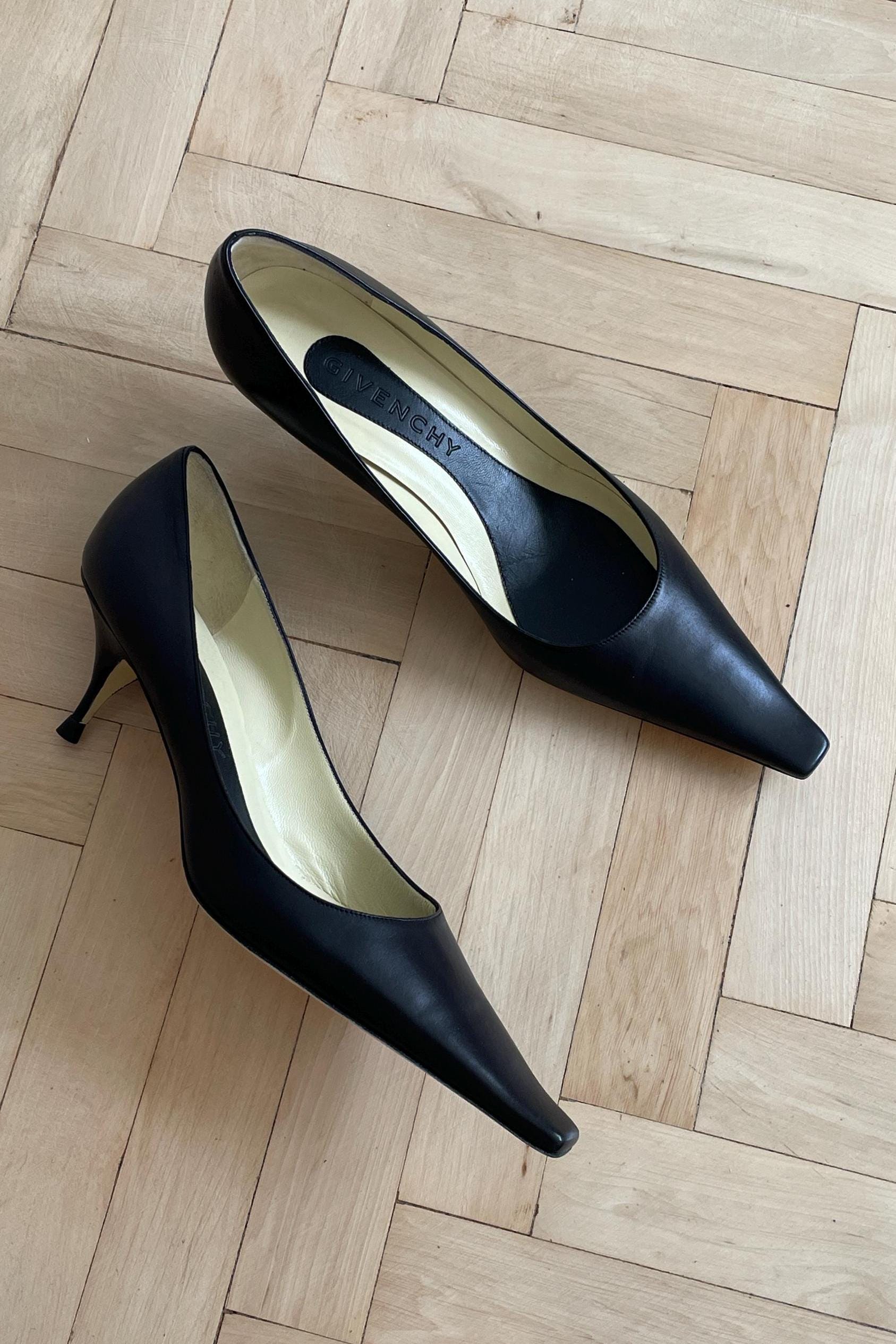 Givenchy black heels hot sale