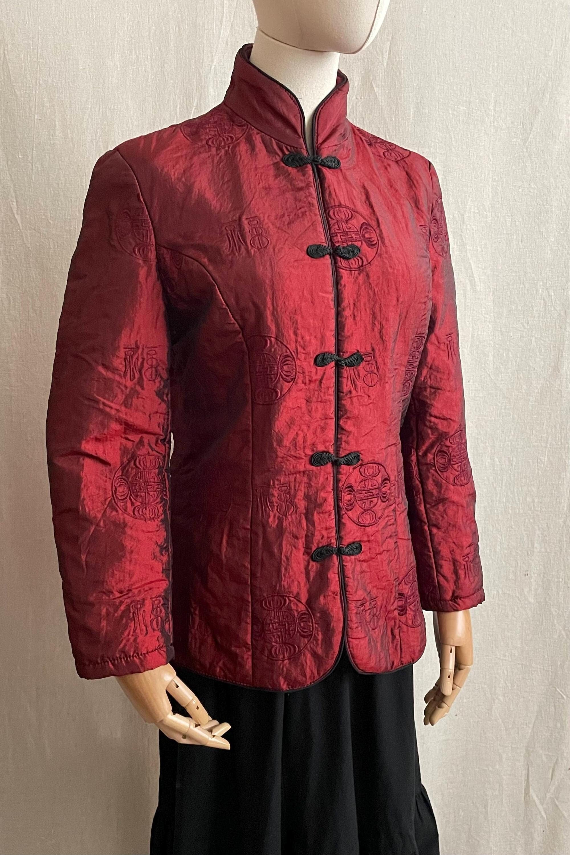 Vintage Asian Reversible Jacket - Etsy