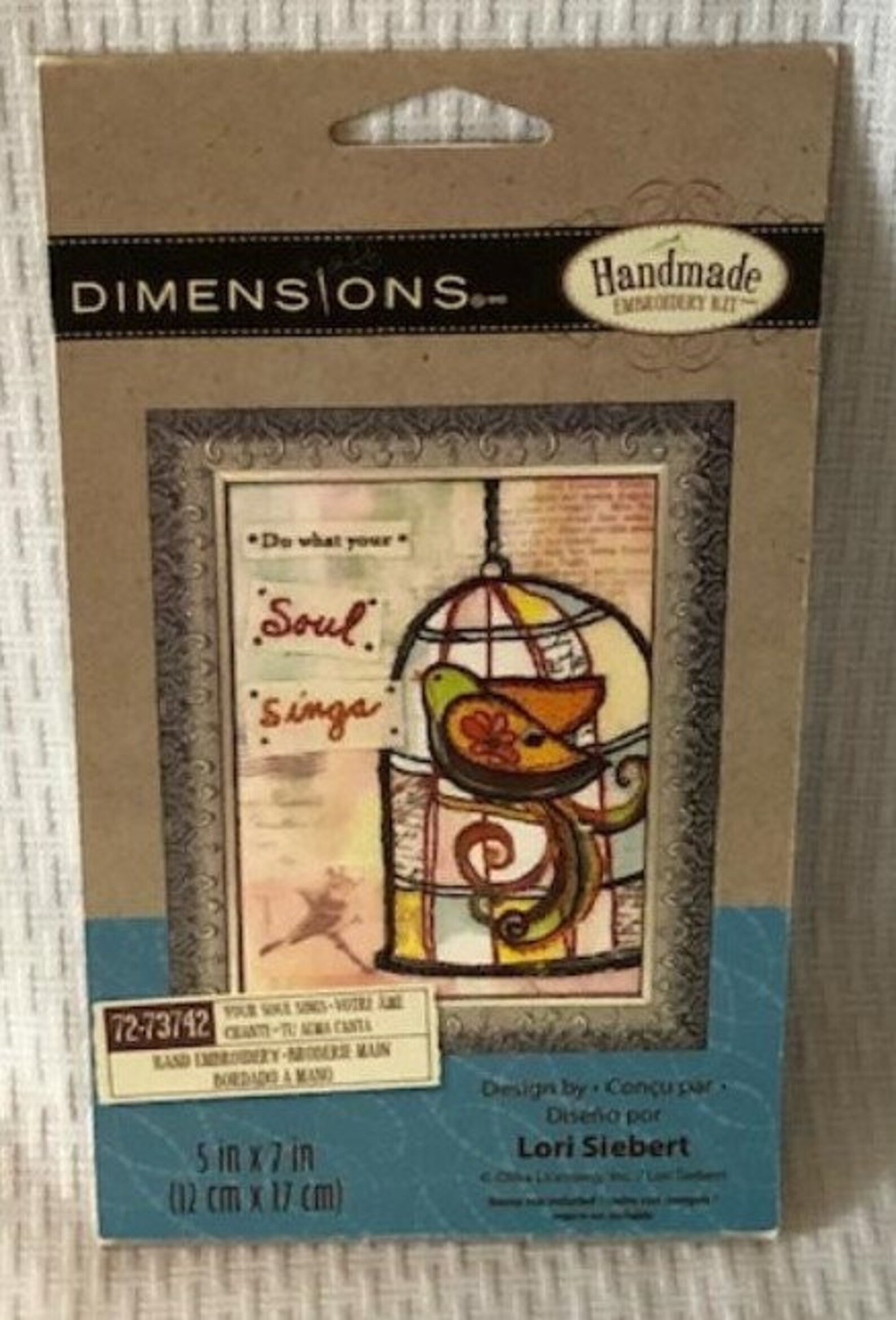 Dimensions Handmade Embroidery Kit by Lori Siebert Your Etsy