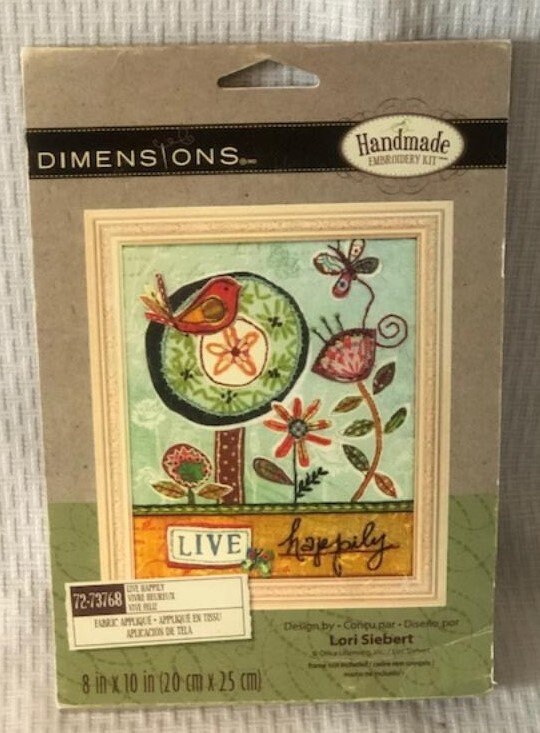 Dimensions Handmade Embroidery Kit by Lori Siebert Live Etsy
