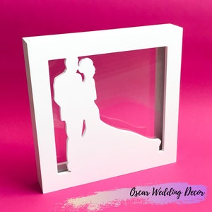 Unity wedding ideas - Wedding sand ceremony frame Newlyweds - Unity sand ceremony set - Sand ceremony box - Wedding unity sand
