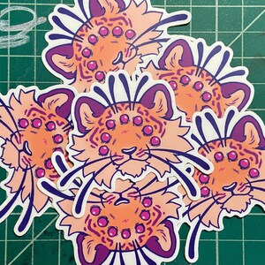 Tiger Spider 3” Vinyl Sticker