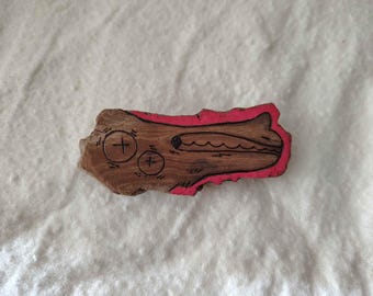 Critter Woodburn on Driftwood