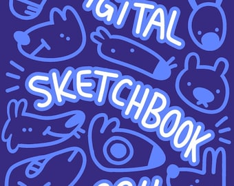 Howl's Digital Sketchbook 2024: Art Zine PDF, 58 pages