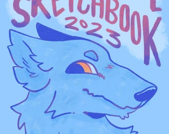 Howl's Digital Sketchbook 2023: Art Zine PDF, 27 pages