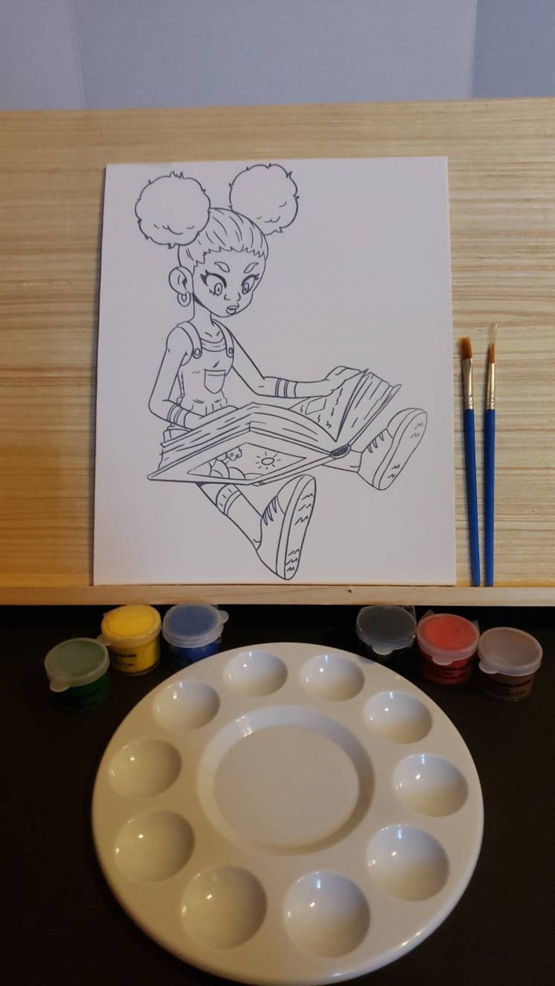 Paint n Sip Kids Paint n Sip Sets Etsy