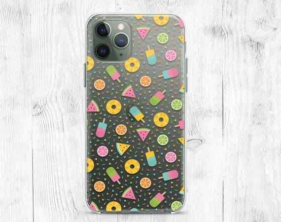 Food Desserts Iphone 11pro Max Ice Cream Pineapple Citrus Watermelon Iphone Case For Xr Apple Iphone X Case Soft Iphone Xs Case 8 Plus Electronics Accessories Phone Cases Aloli Ru