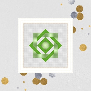 Geometric Cross Stitch Pattern: Quilt Sampler (PDF Download)