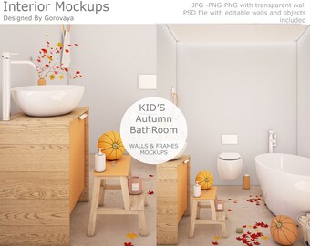 Download Restroom Mockup Etsy