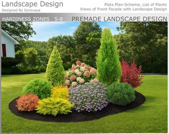 Evergreen Landscape Design for Zones 5-8 (Digital Download)