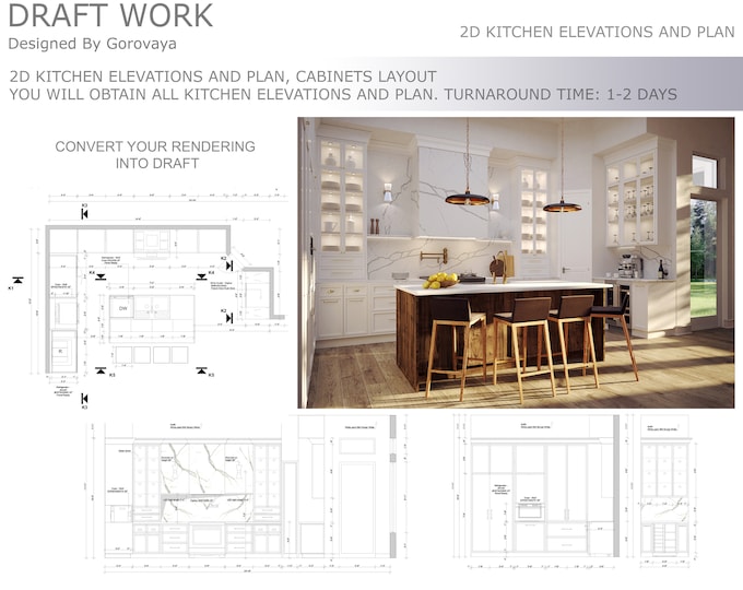 Free Kitchen Cabinet Design by Professional Designers