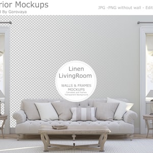 27 Frame included, Interior Mockup,Frame Mockup,Blank Wall Mockup,Modern Living Room Mockup,Wallpaper Mockup,Living Room Mockup,PSD Editable
