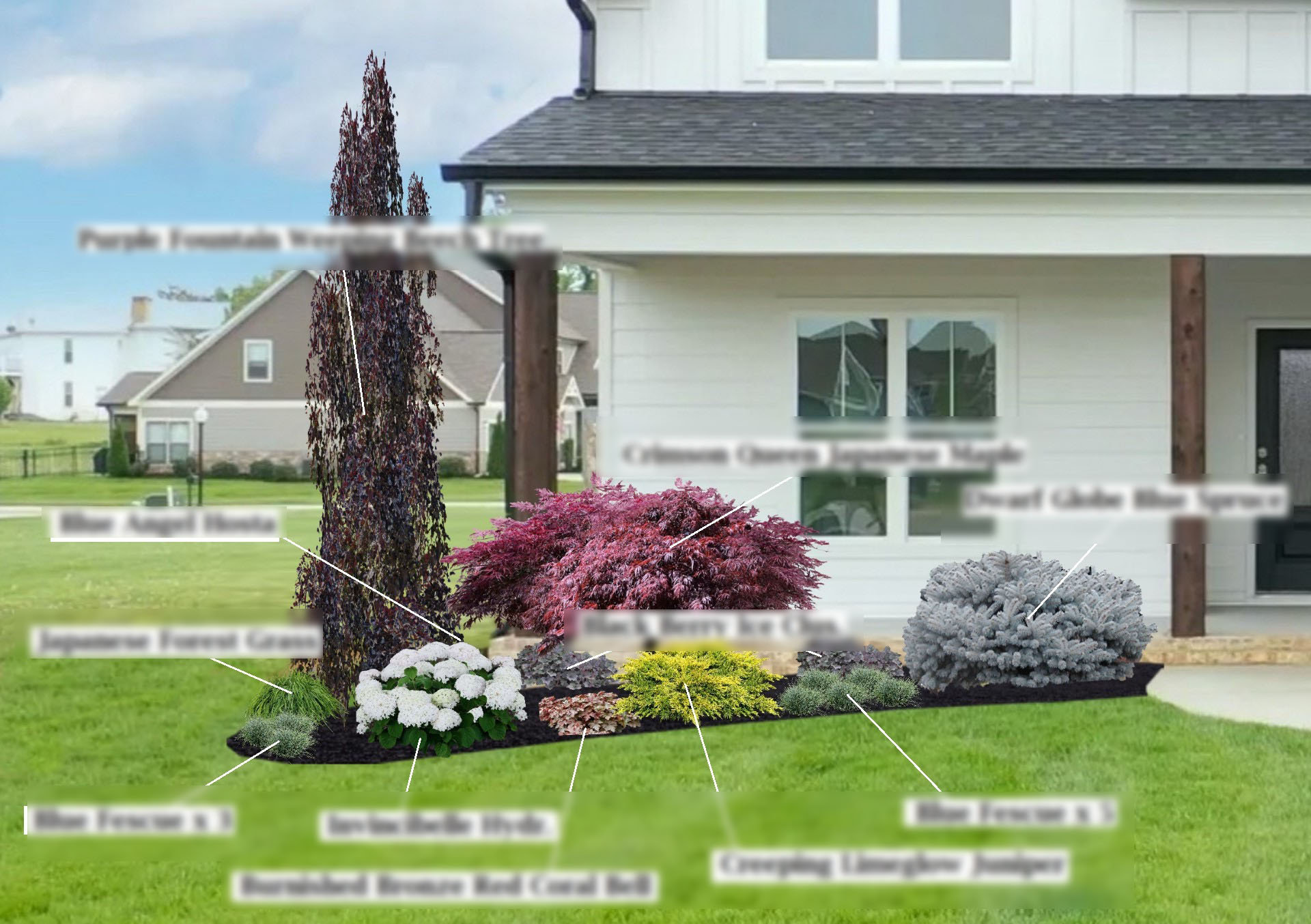 Design Examples For Zone R5b Zone 5 Garden Design Ideas Premade Landscape Design, Landscape Berm,