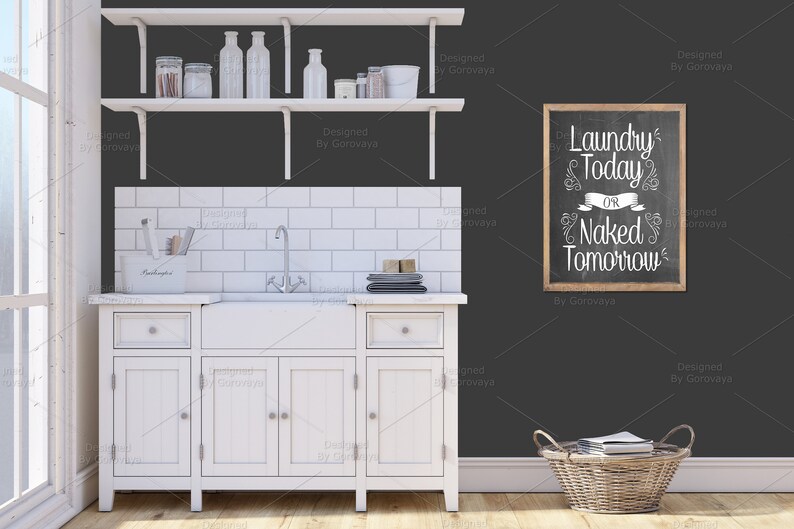 Interior Mockup, Laundry Mockup, Country House Mockup, Farmhouse Mockup ...