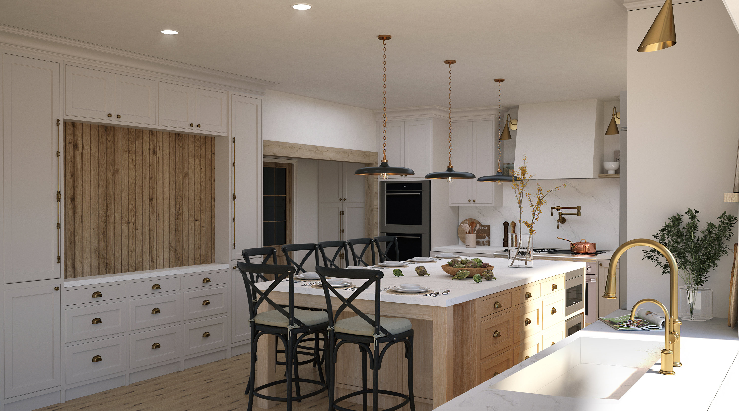 Custom Kitchen 3D Visualization & Photorealistic Rendering - Etsy