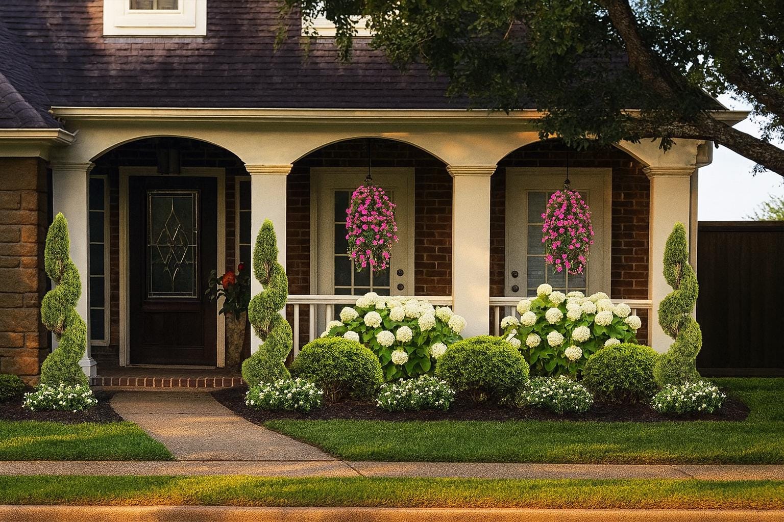 その他 TK The Landscape Enhanced Edition Premade Texas Landscape Design, Ready Made Landscape Zone 7-9