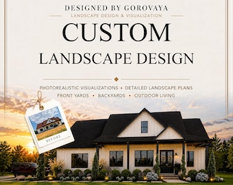 Landscape Design from Photos | Plant List & Garden DIY Landscape Design