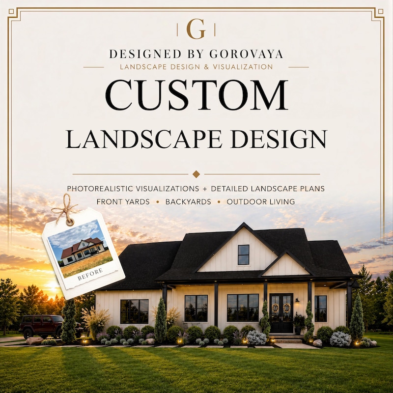Landscape Designer Plans - Etsy