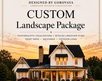 Custom Landscape Design from Your Photo | Plant List & Layout Plan