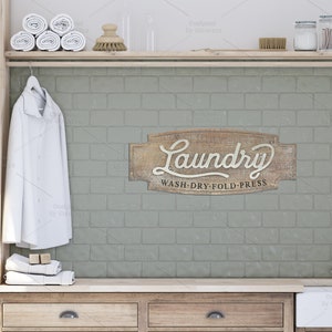 Interior Mockup, Laundry Mockup, Laundry Room Mockup, Farmhouse Mockup ...