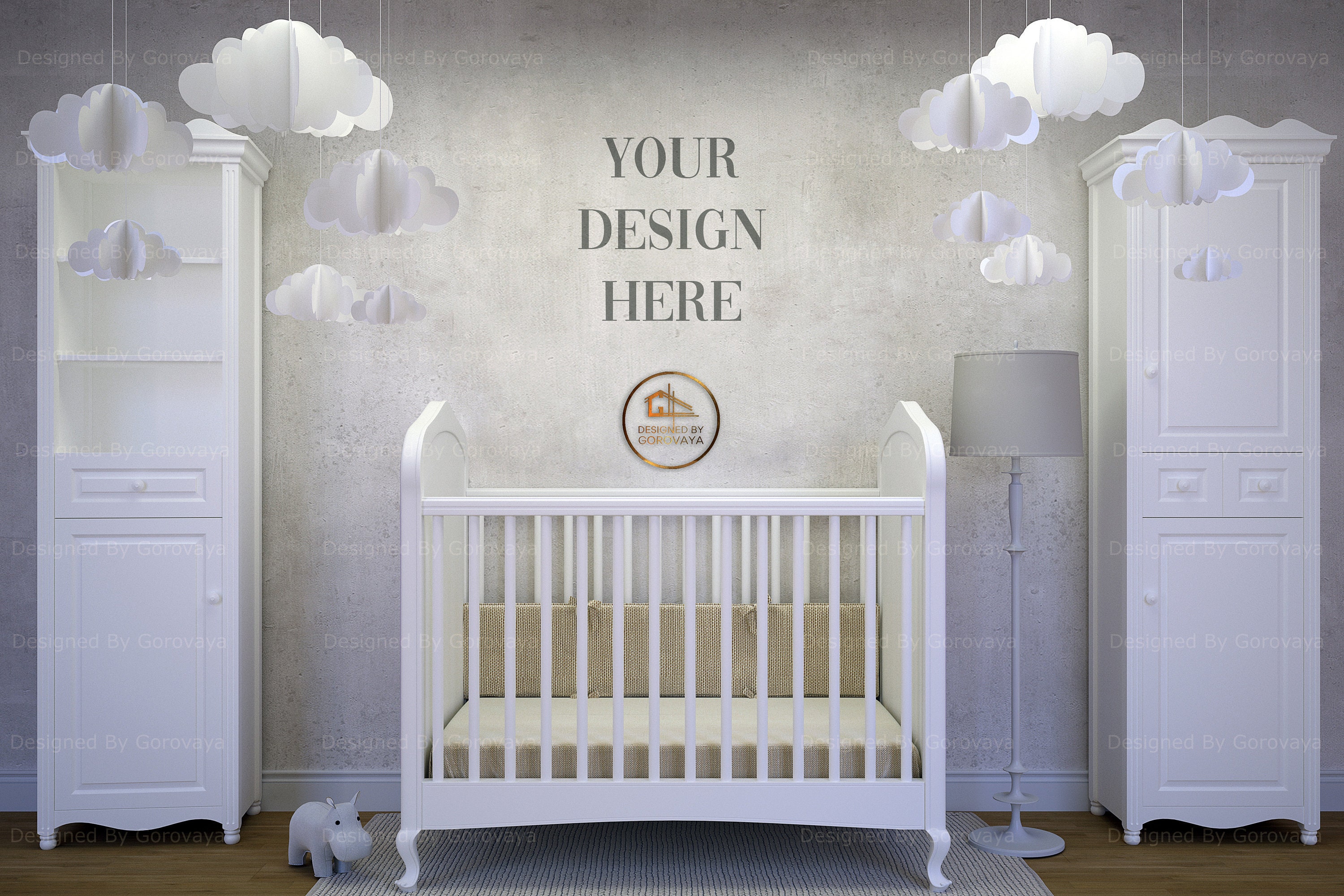 Nursery Mockup Baby Room Mockup Toddler Room Mockup Baby Etsy