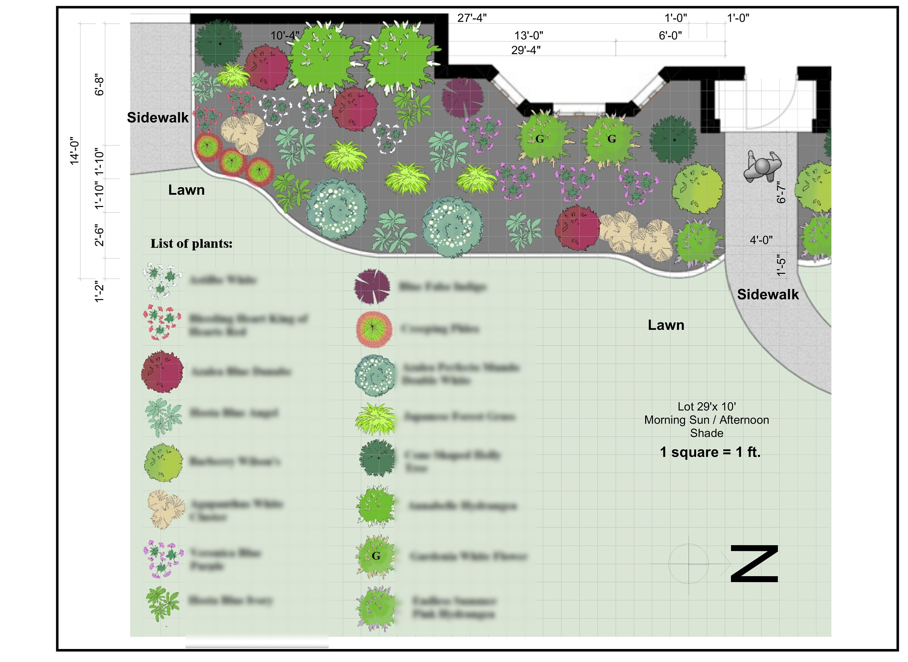 Texas Zone 9 (9a , 9b) Landscape Premade Design, Ready Made