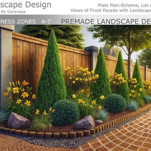 Vorgefertigtes Landschaftsdesign, Landschaftszaun-Design, Zone 4-7, Arborvitae-Zaungarten, Hortensie, Zaun-Gartenbeet, Sichtschutz-Zaundesign