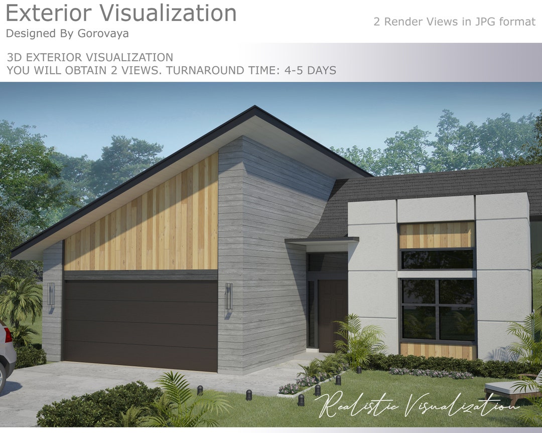 Facade Visualization, Custom House Visualization, New Build Help, New ...