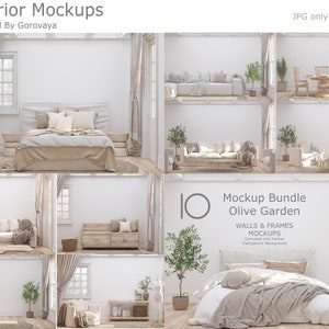 Interior Mockup, 10 Mockup Bundle, Olive Garden Mockup, Farmhouse Mockup, Rustic Mockup, Living Room Mockup, Bedroom Mockup, Mudroom Mockup