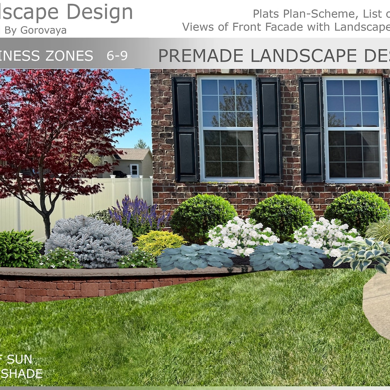 Zone 7 Landscape Design - Etsy
