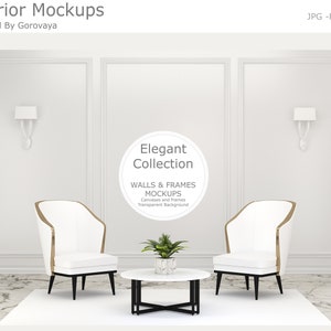 27 Frames Included, Interior Mockup ,Frame Mockup ,Blank Wall Mockup ,Modern Room Mockup, Elegant Mockup, Luxury Mockup,White Mockup