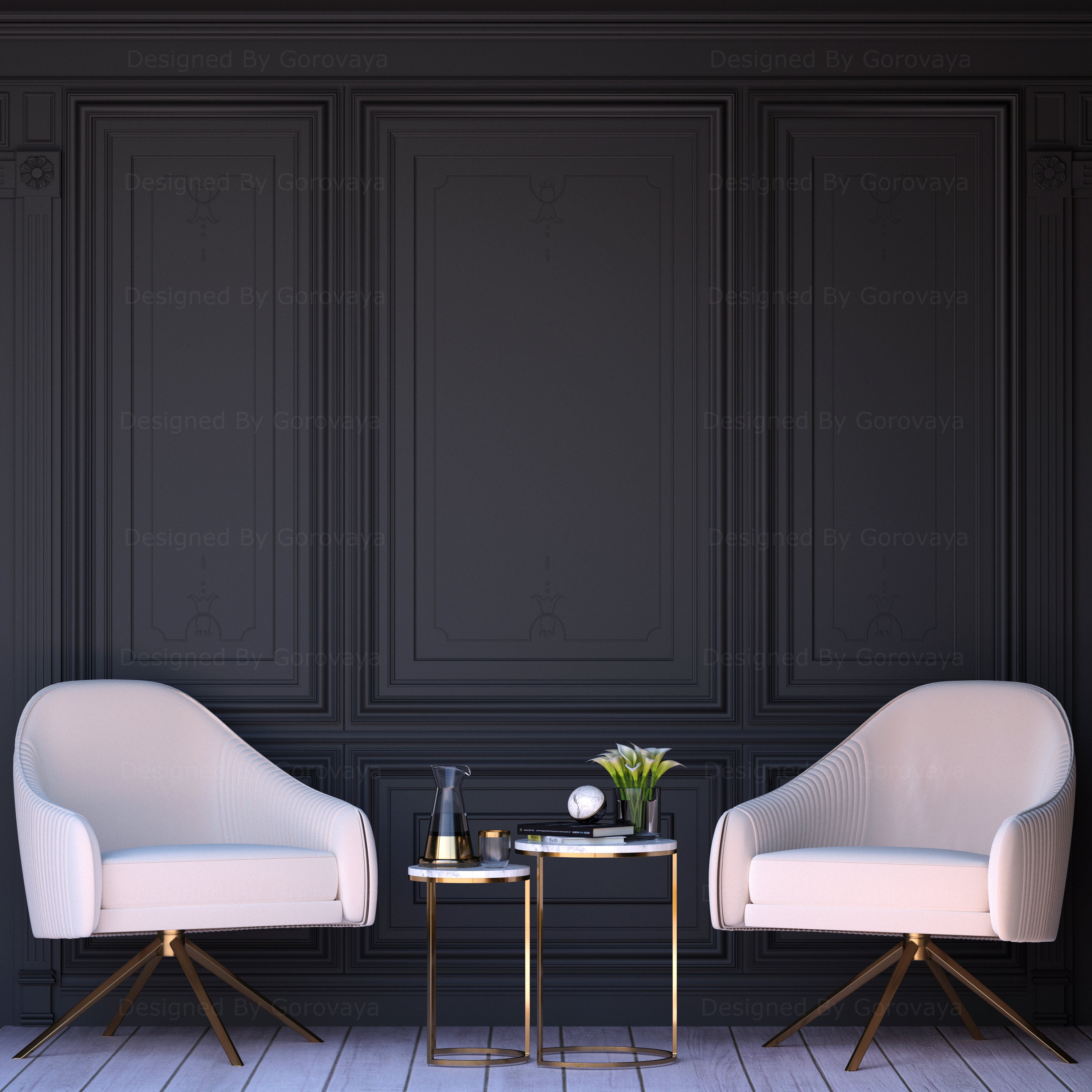 Interior Mockup Black Frame Mockup Black Wall Mockup Boho - Etsy UK