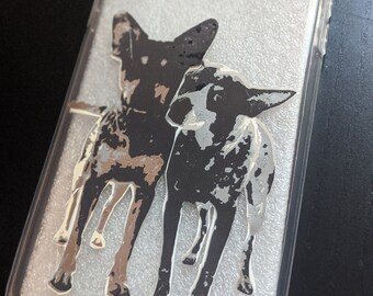 CUSTOM iPhone Case with Dog/Pet Decal Sticker