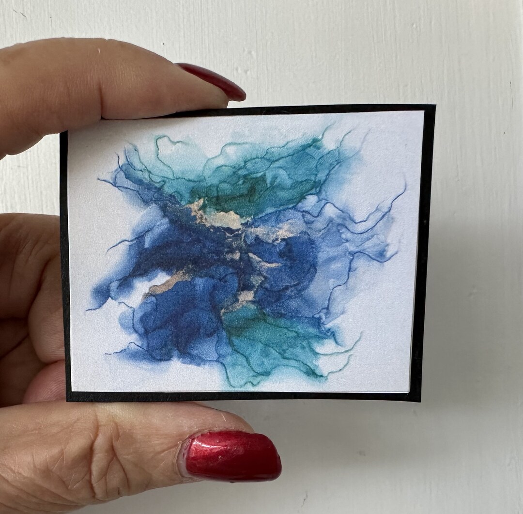 MODERN DOLLHOUSE ART, Abstract Dollhouse Art, 112 Scale, Contemporary