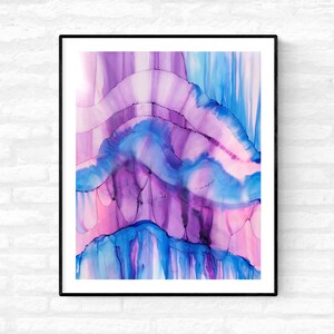 ENIGMA Original Alcohol Ink Abstract, Alcohol Ink Art, Fluid Art, Modern Art